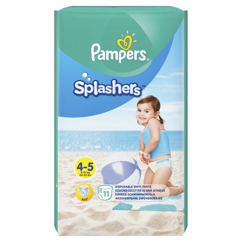 Pampers Splashers No4-5 (9–15 kg) 11 τεμ.