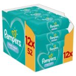 Μωρομάντηλα Pampers Fresh Monthly Βοx 624τεμ