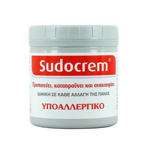 Sudocrem Καταπραϋντική Κρέμα Αλλαγής Πάνας με Αντιερεθιστικούς Παράγοντες, 125 gr