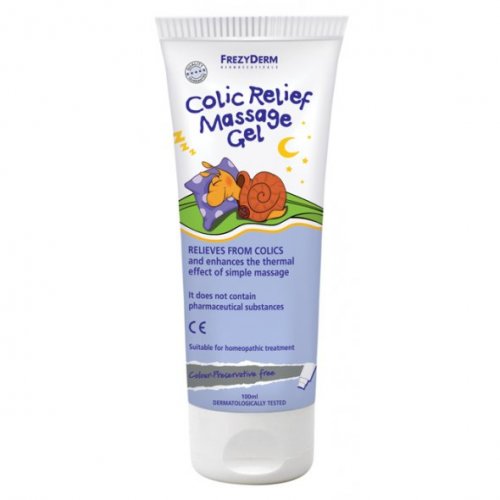 Frezyderm Colic Relief Massage Gel Τζελ Μασαζ για την Ανακουφιση από τους Κολικους, 100