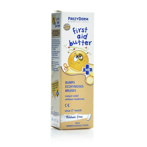 Frezyderm First Aid Butter Gel που Αντιμετωπιζει Χτυπηματα, Εκχυμωσεις Μωλωπες για Προσωπο Σωμα, 50ml