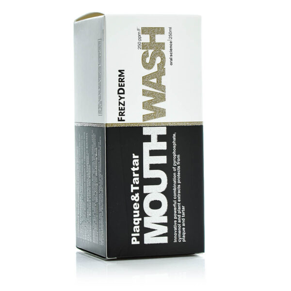 Frezyderm Mouthwash Plaque & Tartar Φθοριούχο Στοματικό Διάλυμα Κατά της Πλάκας & Πέτρας 250ml - Image 1