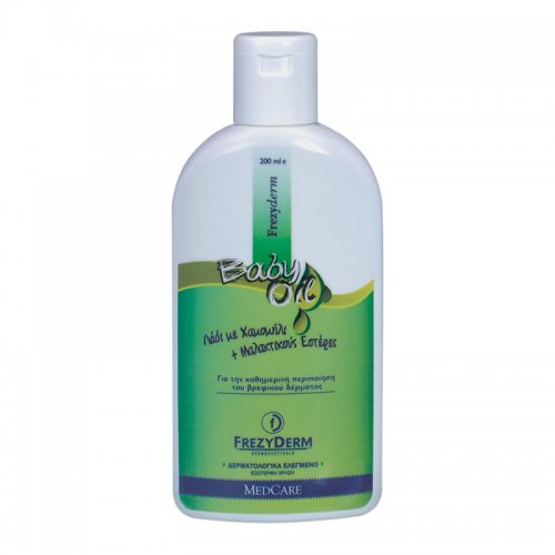 Frezyderm Baby Oil Ελαφρα Αρωματισμενο Ενυδατικο Λαδι για Βρεφη Ενηλικες, 200ml