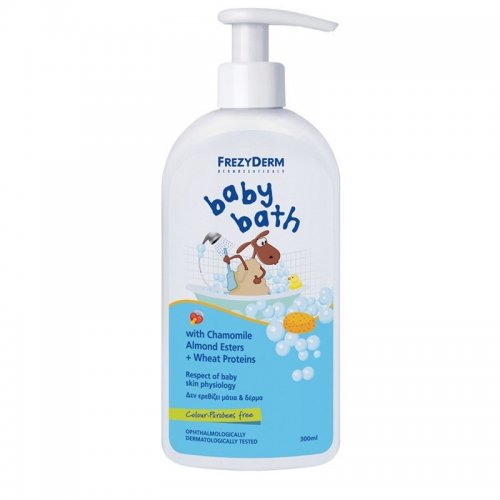 Frezyderm Baby Bath Απαλο Βρεφικο Αφρολουτρο, 300ml50
