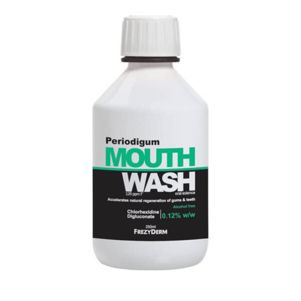 Frezyderm Periodigum Mouthwash Φθοριούχο Στοματικό Διάλυμα Κατάλληλο για Περιοδοντίτιδα 250ml - Image 1