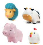 Munchkin Παιχνίδι Μπάνιου BARNYARD FRIENDS (4 PACK) - Image 3