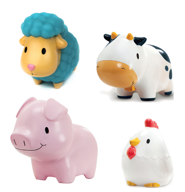 Munchkin Παιχνίδι Μπάνιου BARNYARD FRIENDS (4 PACK) - Image 3