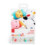 Munchkin Παιχνίδι Μπάνιου BARNYARD FRIENDS (4 PACK)