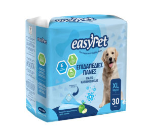 Επιδαπέδιες Πάνες Easypet για το κατοικίδιο σας – XL – 60x90cm – 30 τεμαχίων