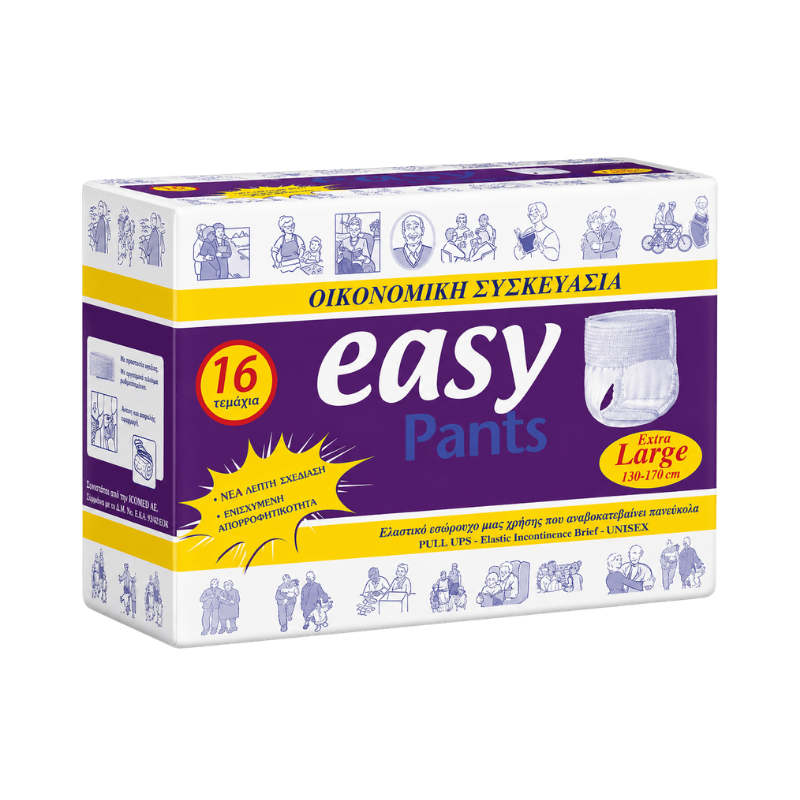 Πανα βρακακι easypants Plus XLarge 16 τεμαχιων Πανα βρακακι easypants Plus XLarge 16 τεμαχιων - Image 1