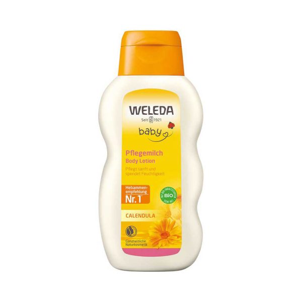 WELEDA Baby Γαλάκτωμα Σώματος Καλέντουλας για Μωρά και Παιδιά (200ml) - Image 1
