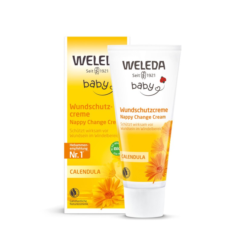 Weleda Κρέμα Καλέντουλας για την Αλλαγή Πάνας, 75ml Weleda Baby Nappy Change Cream Κρέμα Καλέντουλας για την Αλλαγή Πάνας, 75ml - Image 1