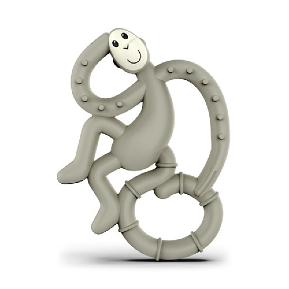 MINI MONKEY TEETHER - GREY MINI MONKEY TEETHER - GREY - Image 1