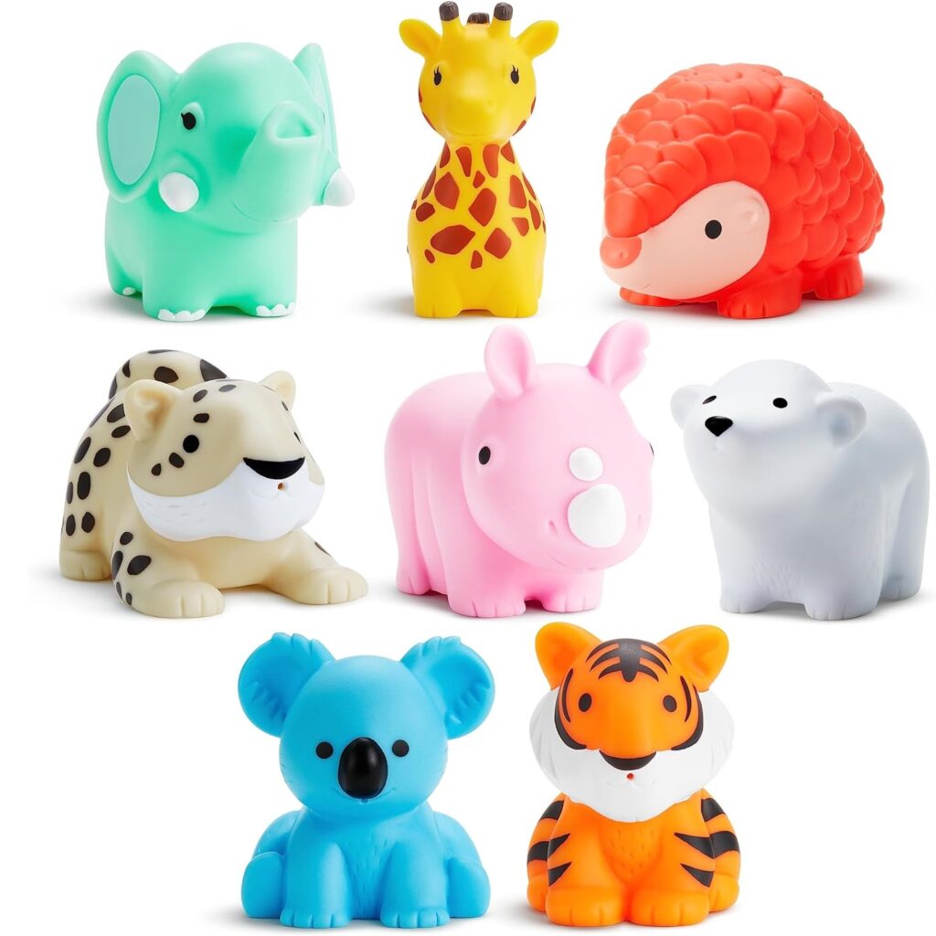 Munchkin – Παιχνίδι Μπάνιου Wild Bath Squirts 8 Ζωάκια 9m+