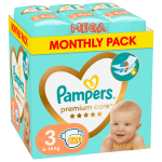 Pampers Premium Care Mega Monthly Pack no3 6-10 kg 320 τμχ