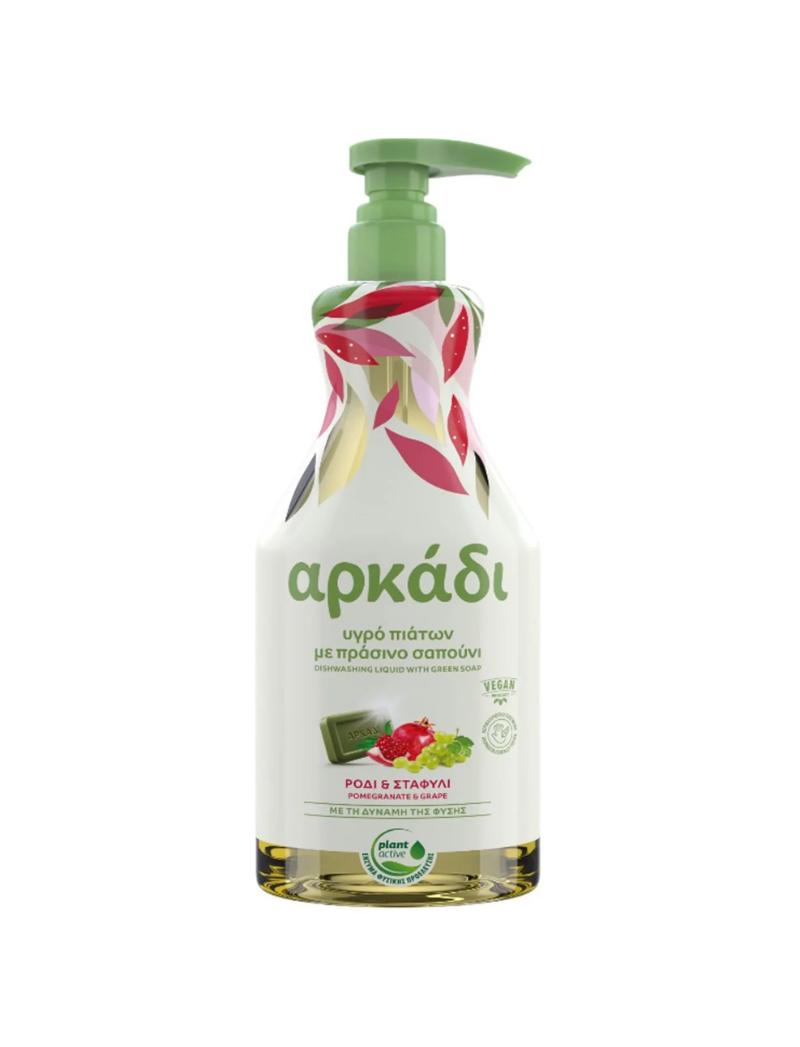 ARKADI ΥΓΡΟ ΠΙΑΤΩΝ ΡΟΔΙ & ΣΤΑΦΥΛΙ 550ML ARKADI ΥΓΡΟ ΠΙΑΤΩΝ ΡΟΔΙ & ΣΤΑΦΥΛΙ 550ML - Image 1