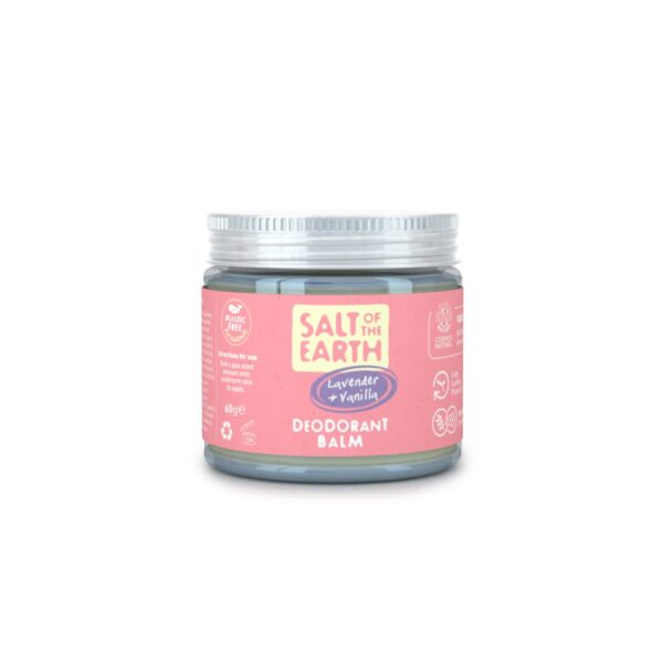 Salt of the Earth Vegan Lavender & Vanilla Αποσμητικό σε Μορφή Balm, 60ml - Image 1