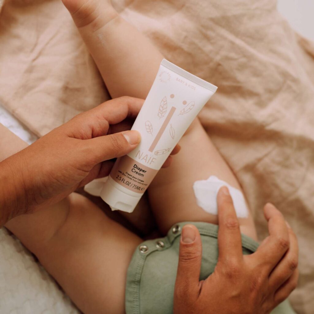 Naif Diaper Cream Κρέμα Αλλαγής Πάνας Χωρίς Άρωμα, 75ml