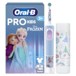 Oral-B Pro Electric Toothbrush Frozen with Travel Case Ηλεκτρική Οδοντόβουρτσα Frozen Με Θήκη Ταξιδίου 3+ Ετών, 1τεμ