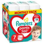 Πάνες Pampers Pants Monthly Pack Νο7 (17+kg) 114τμχ