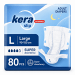 Πανες ακρατειας Kera Slip Large Super Monthly pack 80 τεμαχιων - Image 2