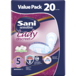 Σερβιέτες ακράτειας με βαμβάκι Sani Lady Super Giga Pack No5 240τεμ (12x20τεμ-κιβώτιο) - Image 8