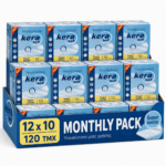 Κera Bed Υποσεντονα 60x90 120 τεμάχια (10 τμχ x 12 Πακέτα) Monthly Pack