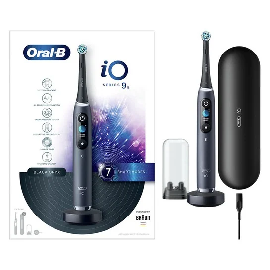 Oral-B iO Series 9 Magnetic Black Onyx Hλεκτρική Οδοντόβουρτσα 1Τμχ Oral-B iO Series 9 Magnetic Black Onyx Hλεκτρική Οδοντόβουρτσα 1Τμχ - Image 1