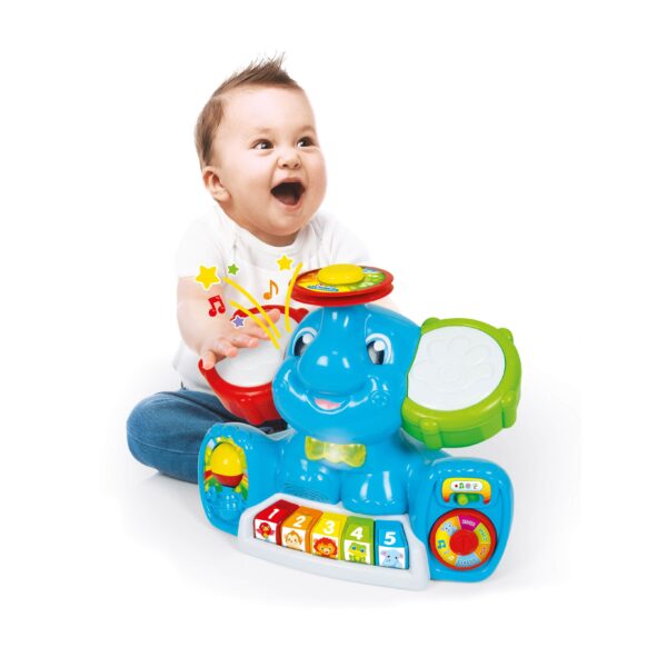 Baby Clementoni Βρεφικό Εκπαιδευτικό Ελεφαντούλης Μαεστρούλης Για 10+ Μηνών - Image 4