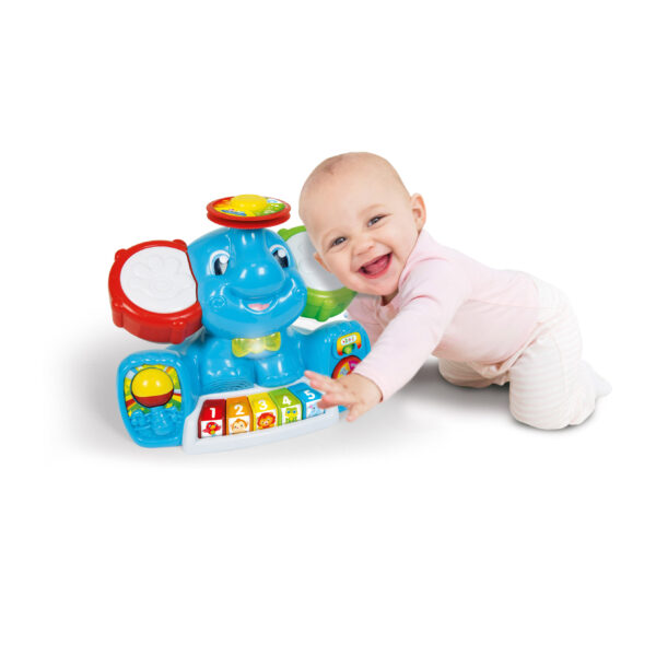 Baby Clementoni Βρεφικό Εκπαιδευτικό Ελεφαντούλης Μαεστρούλης Για 10+ Μηνών - Image 5