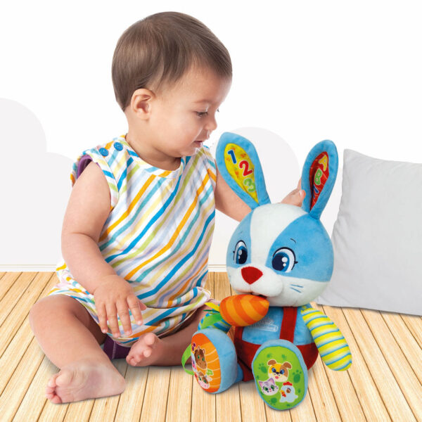 Baby Clementoni Βρεφικό Εκπαιδευτικό Λέλος Το Λαγουδάκι Για 10+ Μηνών - Image 4