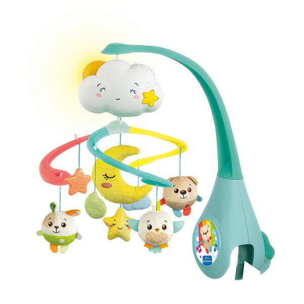 Baby Clementoni Βρεφικό Μουσικό Περιστρεφόμενο Skydreams Για 0+ Μηνών - Image 4