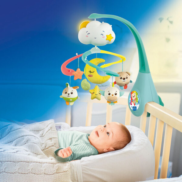 Baby Clementoni Βρεφικό Μουσικό Περιστρεφόμενο Skydreams Για 0+ Μηνών - Image 6