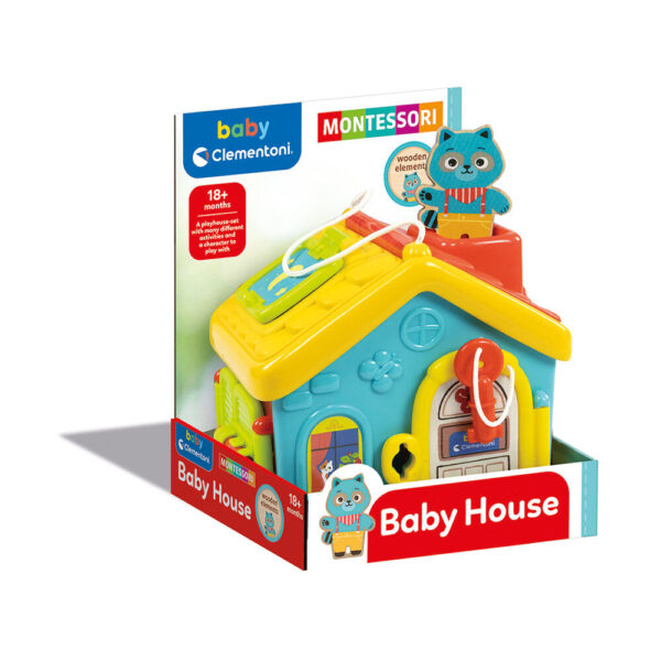 Baby Clementoni Βρεφικό Παιχνίδι Baby House Για 18+ Μηνών - Image 1