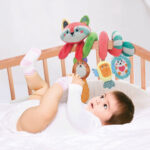 Baby Clementoni Βρεφικό Κρεμαστό Κούνιας Χαρούμενα Ζωάκια Για 0+ Μηνών - Image 3