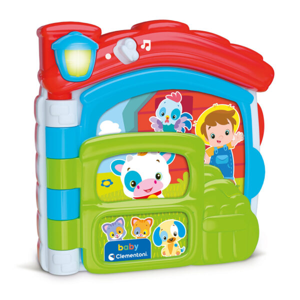 Baby Clementoni Βρεφικό Εκπαιδευτικό Βιβλιαράκι Για 10-36 Μηνών - Image 2