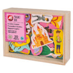 AS Magnet Box Παραμυθένιο Βασίλειο 20 Εκπαιδευτικοί Ξύλινοι Μαγνήτες Για 2+ Χρονών - Image 4
