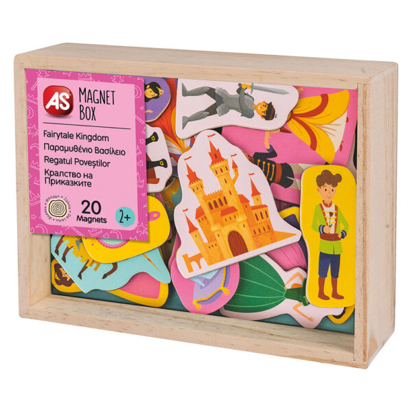 AS Magnet Box Παραμυθένιο Βασίλειο 20 Εκπαιδευτικοί Ξύλινοι Μαγνήτες Για 2+ Χρονών - Image 4