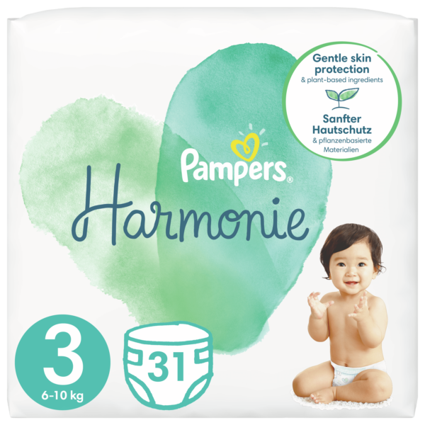 Pampers Harmonie Value Pack No3 (6–10 kg) 31 τεμ.