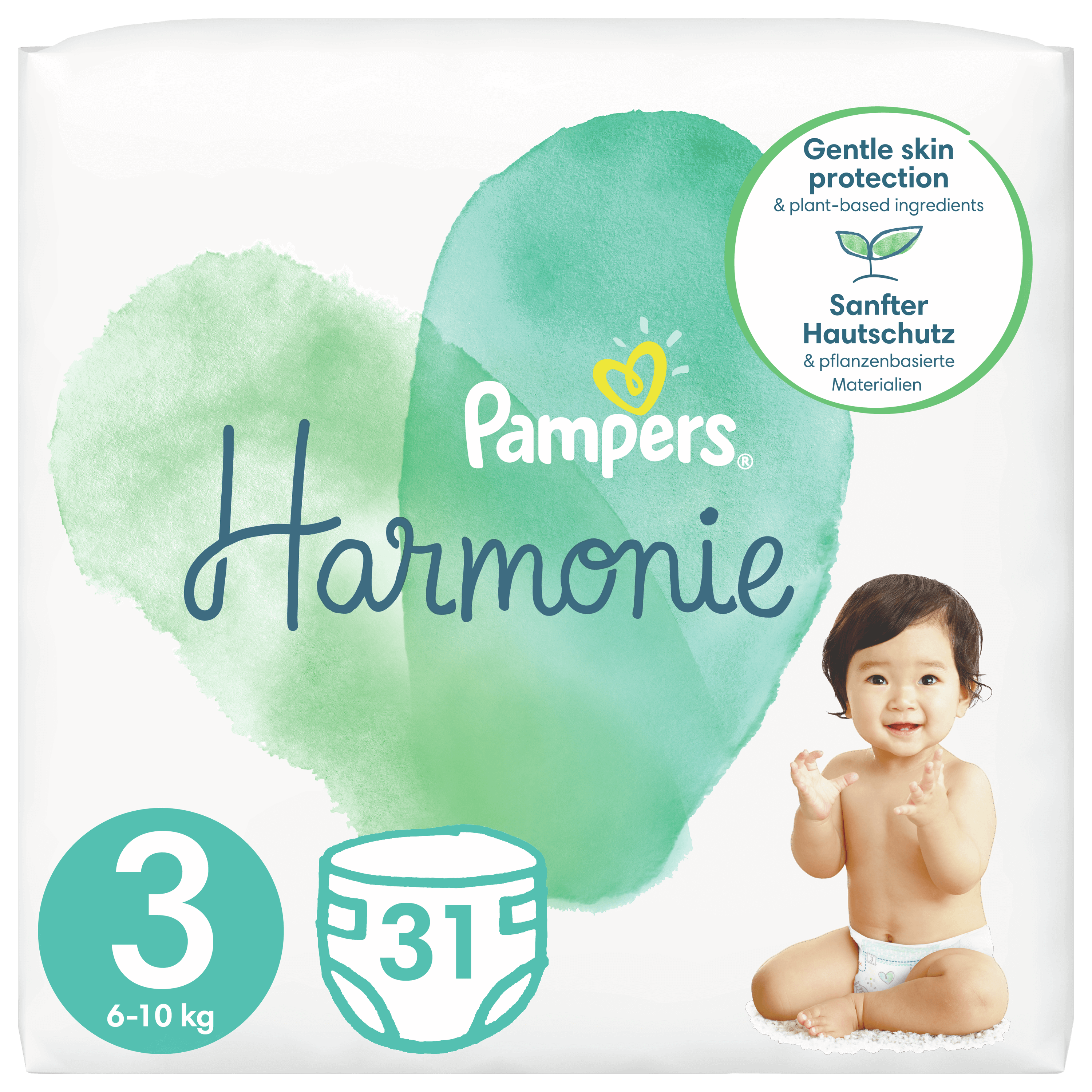 Πάνες Pampers Harmonie Value Pack Νο3 (6-10kg) 31τεμ Πάνες Pampers Harmonie Value Pack Νο3 (6-10kg) 31τεμ - Image 1