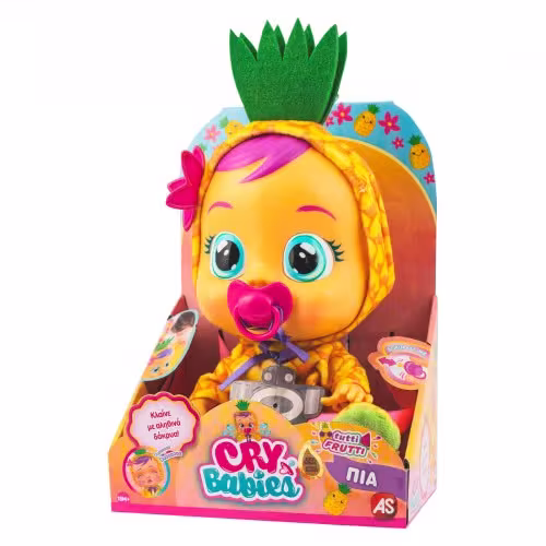Cry Babies Κλαψουλίνια Tutti Frutti 2021 - Διαδραστική Κούκλα Κλαίει Με Αληθινά Δάκρυα -Ella. Cry Babies Κλαψουλίνια Tutti Frutti 2021 - Διαδραστική Κούκλα Κλαίει Με Αληθινά Δάκρυα -Ella - Image 1