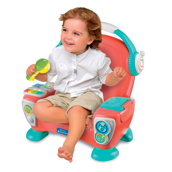 Baby Clementoni Βρεφικό Παιχνίδι Εκπαιδευτική Πολυθρόνα Για 18+ Μηνών - Image 6