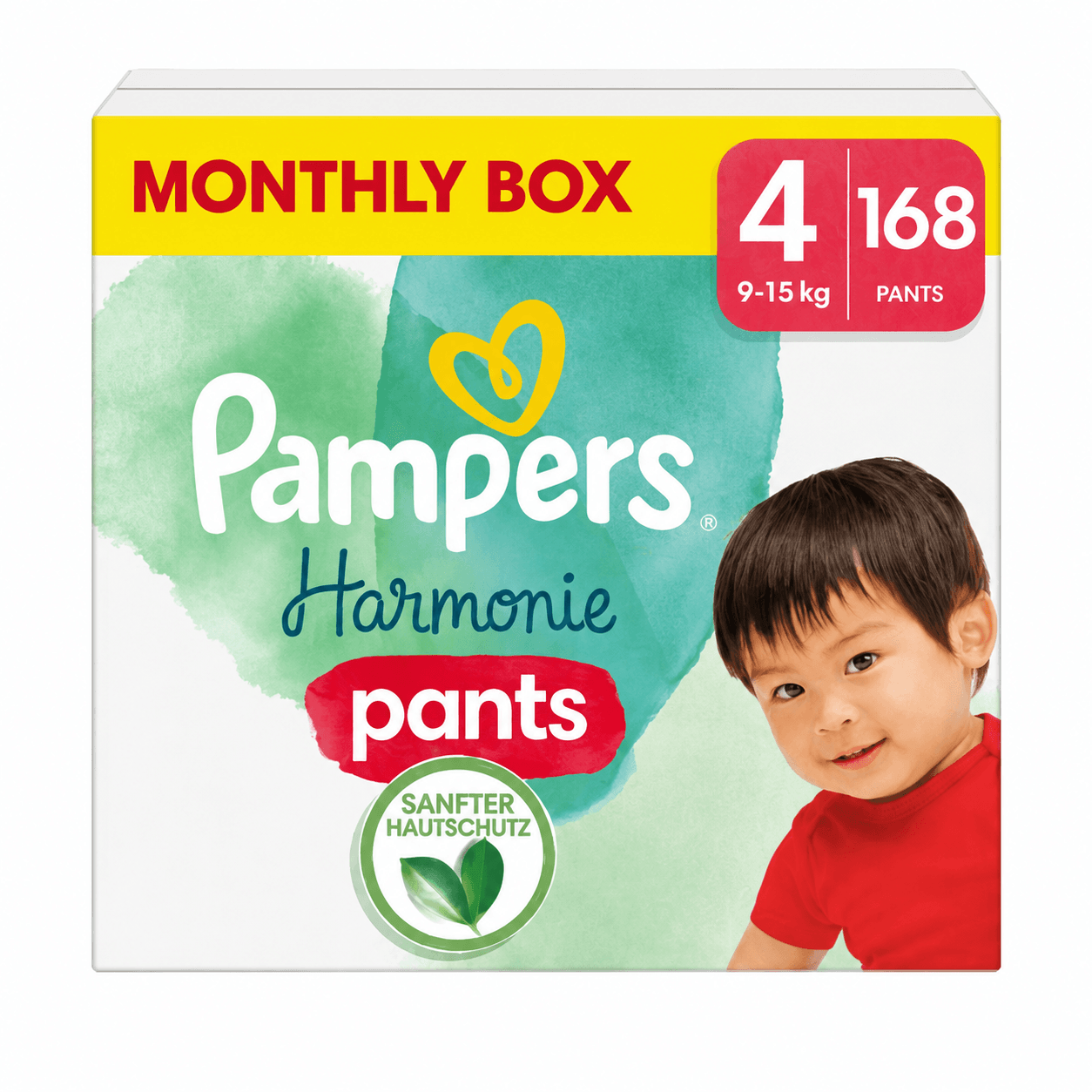 Pampers Pampers Harmonie pants monthly pack no4 9-15kg 168τμχv Pampers Pampers Harmonie pants monthly pack no4 9-15kg 168τμχ