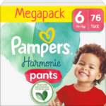 Pampers Harmonie pants mega pack no6 15+kg 76 τμχ