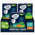Care stores πανα βρακακι ακρατειας monthly pack Large 100-140cm 90 τμχ