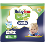 Babylino Pants Unisex No6 Extra Large 13-18kg (31τεμ) – Πάνες Βρακάκι για Άνεση & Εκμάθηση