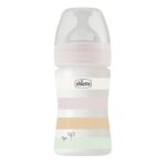 Chicco Πλαστικό Μπιμπερό Well Being Κατά των Κολικών Ροζ 150ml Για 0+ Μηνών - Image 3