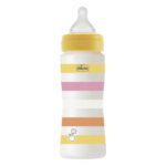 Chicco Πλαστικό Μπιμπερό Well Being Κατά των Κολικών Ροζ 330ml Για 4+ Μηνών - Image 2