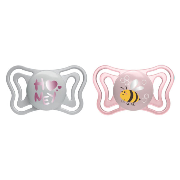 Chicco Πιπίλες Light PhysioForma Ροζ Για 2-6 Μηνών 2τμχ - Image 7