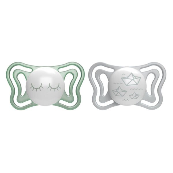 Chicco Πιπίλες Light PhysioForma Νύχτας Για 16-36 Μηνών 2τμχ - Image 2